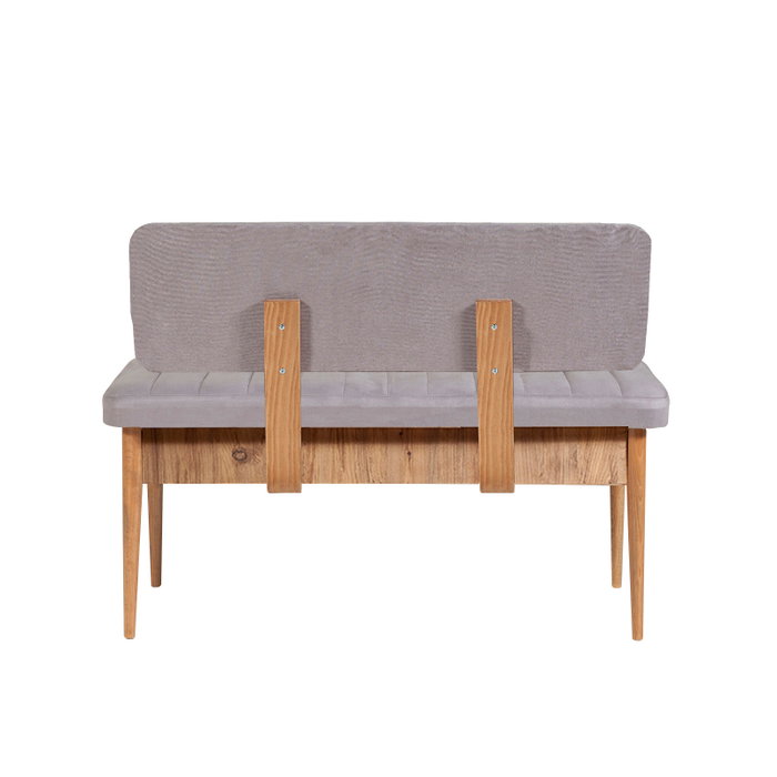 Hanah Home Vina Atlantic Soho Grey Juego de Mesa y Sillas Extensible